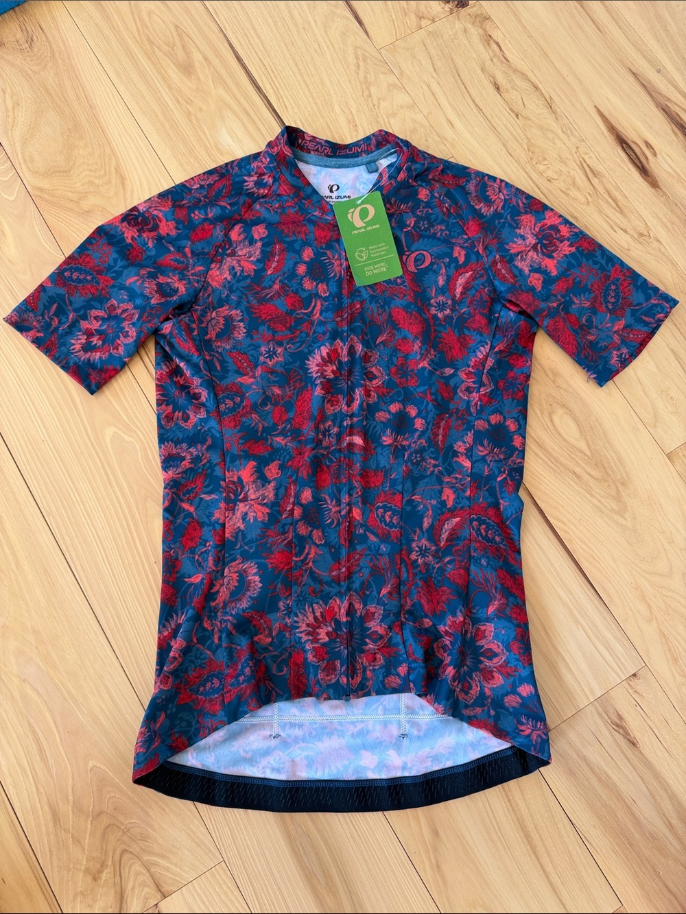 NWT Pearl Izumi Women's Attack Jersey botanical print size small